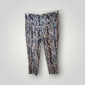 Patterned Leggings with Multicolor Design